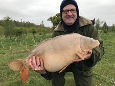 25lbs0 Caught by James Brown
