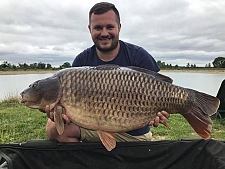 34lbs0 Caught by Richard 